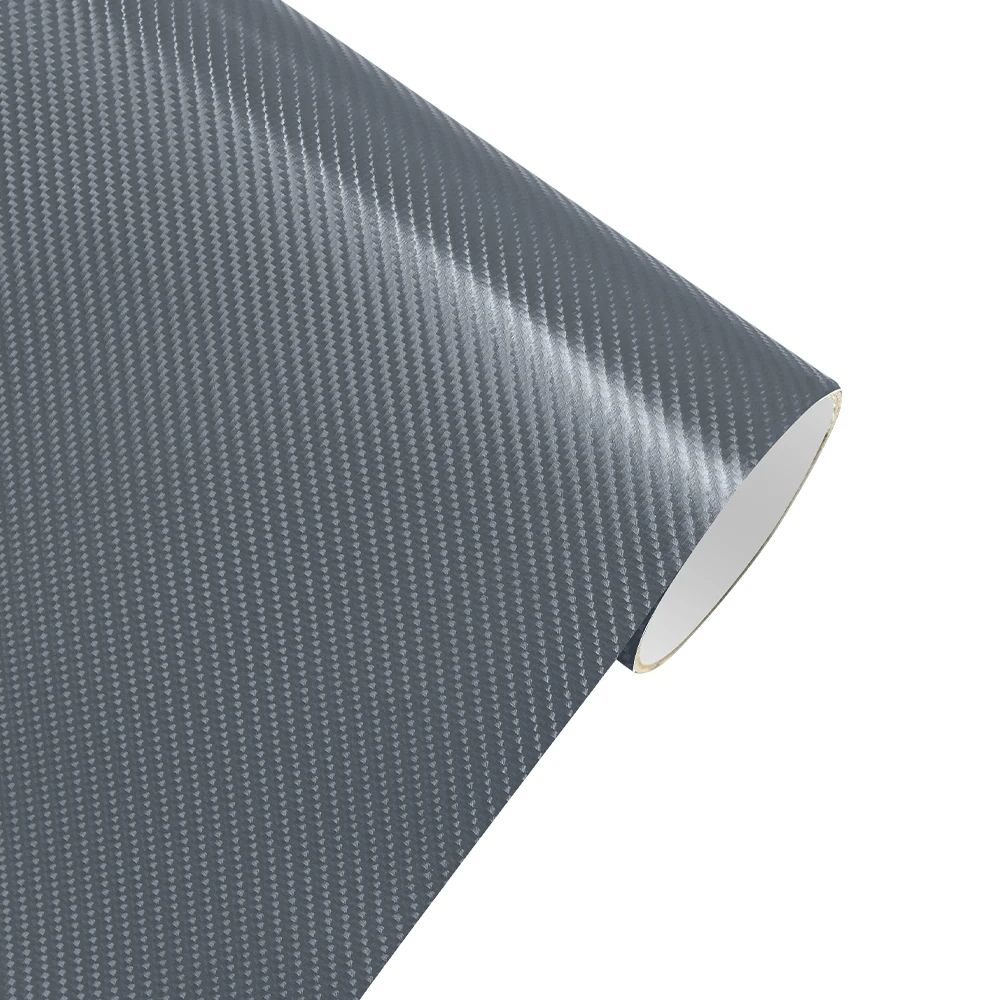 Glossy Carbon Fiber Vinyl Wrap Film Car & Motorcycle Sticker Auto Wrapping & Decorative Accessory