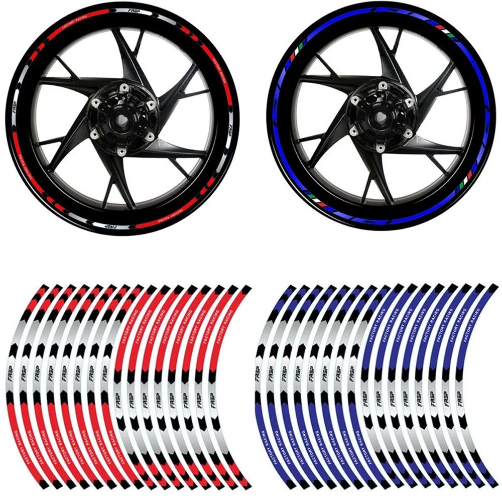 Reflective Motorcycle Wheel Stickers – Universal Rim Tape | Inspire Uplift