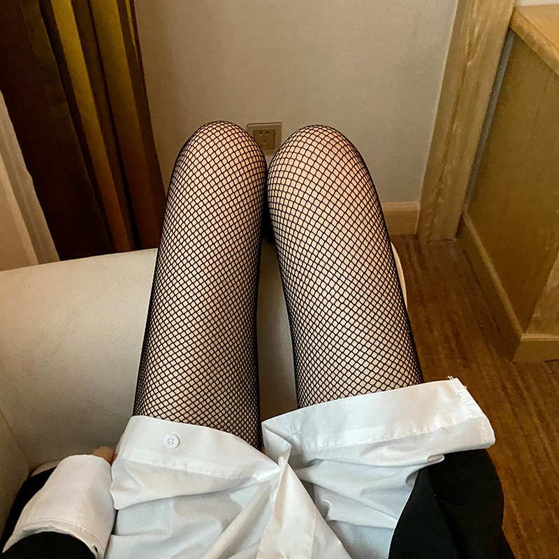 riding sex toy Women Sexy Lingerie Stockings Garter Belt Stripe Thigh High Over Knee Socks  Long Fishnet Black Pantyhose Transparent Stockings main image 1
