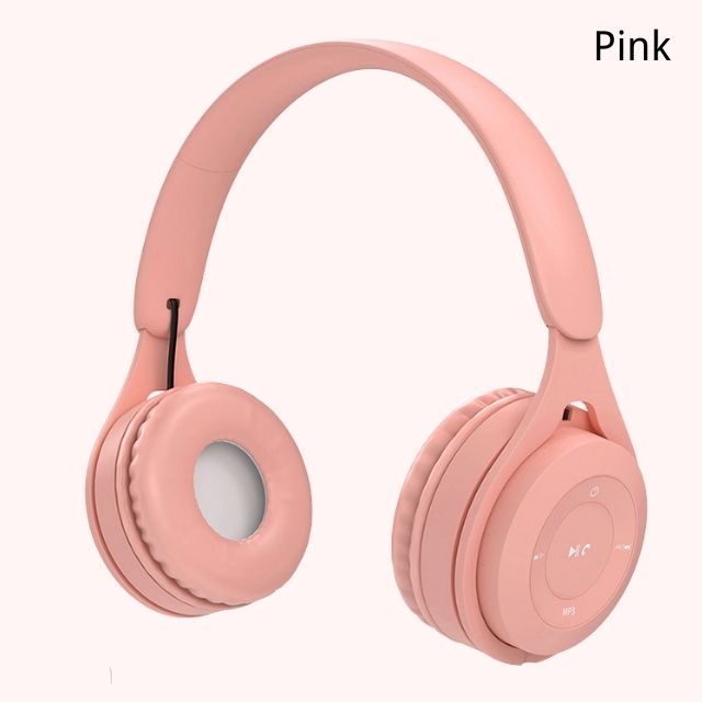 Wireless Bluetooth Headphone, Stereo Headband Gaming Headset with Mic, Cute Gift for Gamer Girl Mobile Tablet