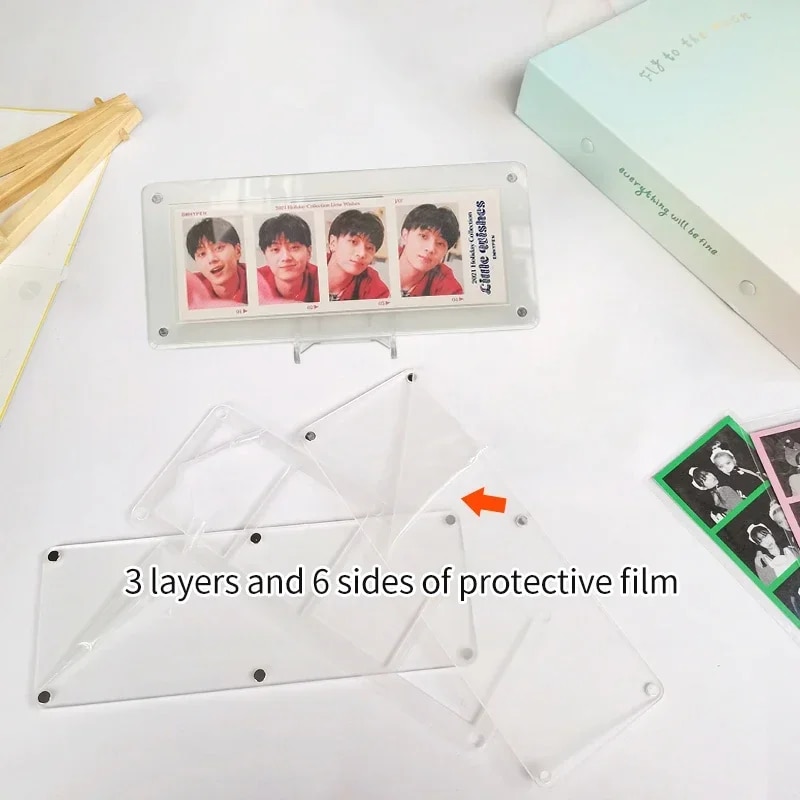 アイドル Runseokjin photo card holder BTS - [#RUNSEOKJIN_EP.TOUR] (OFFICIAL MD ID Photo Holder Set