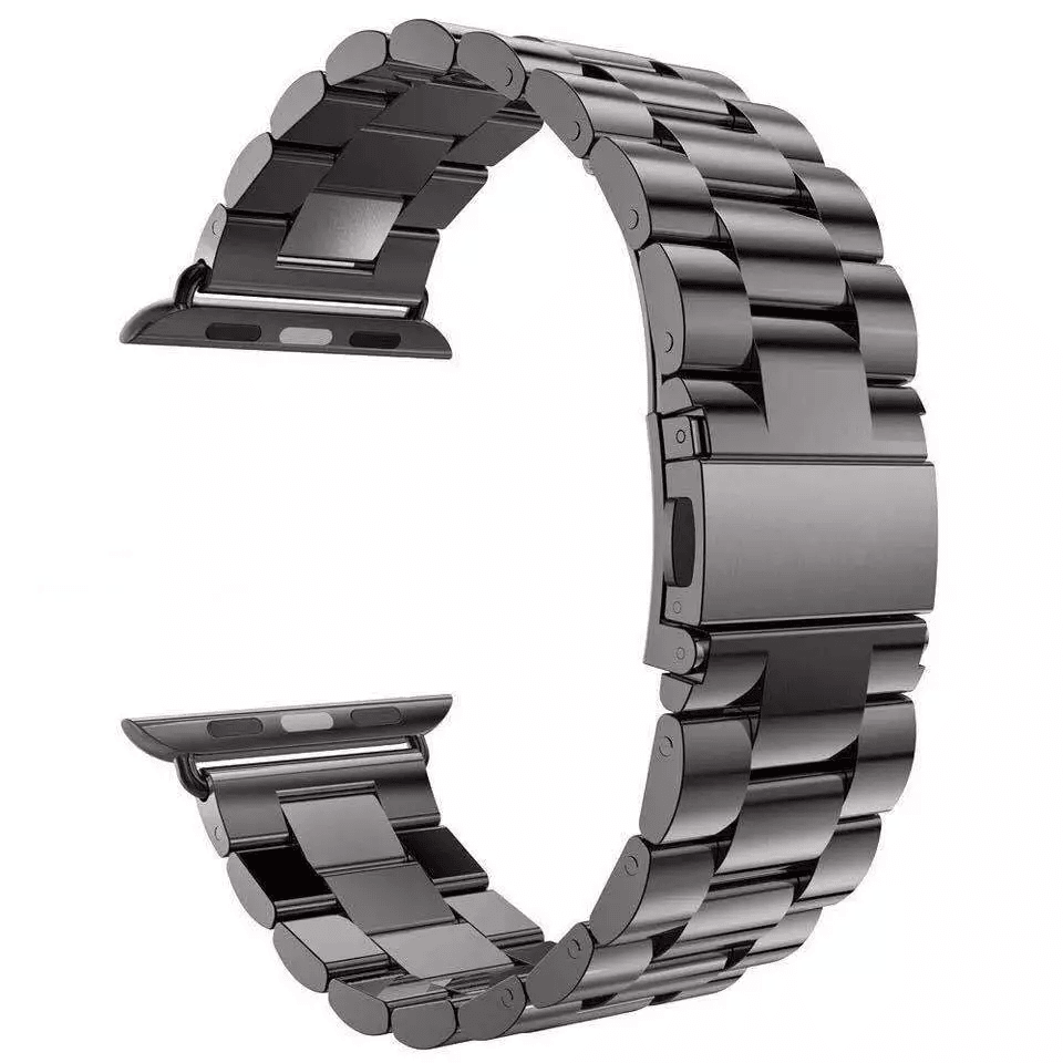 Premium Stainless Steel Apple Watch Band Compatible with iWatch Series SE, Metal Link Bracelet Strap