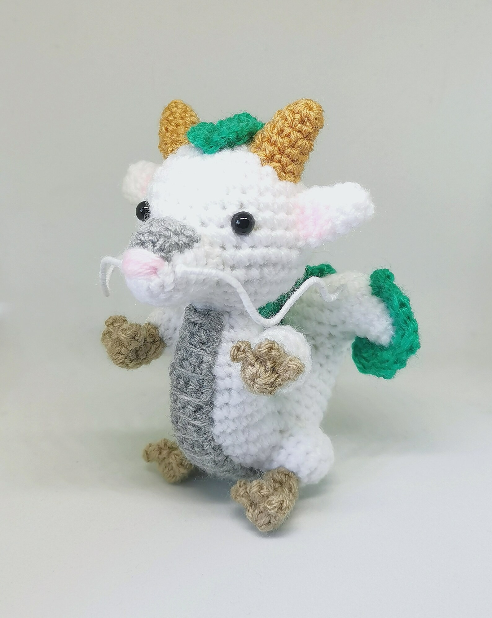 Crochet pattern Haku amigurumi PDF | Inspire Uplift
