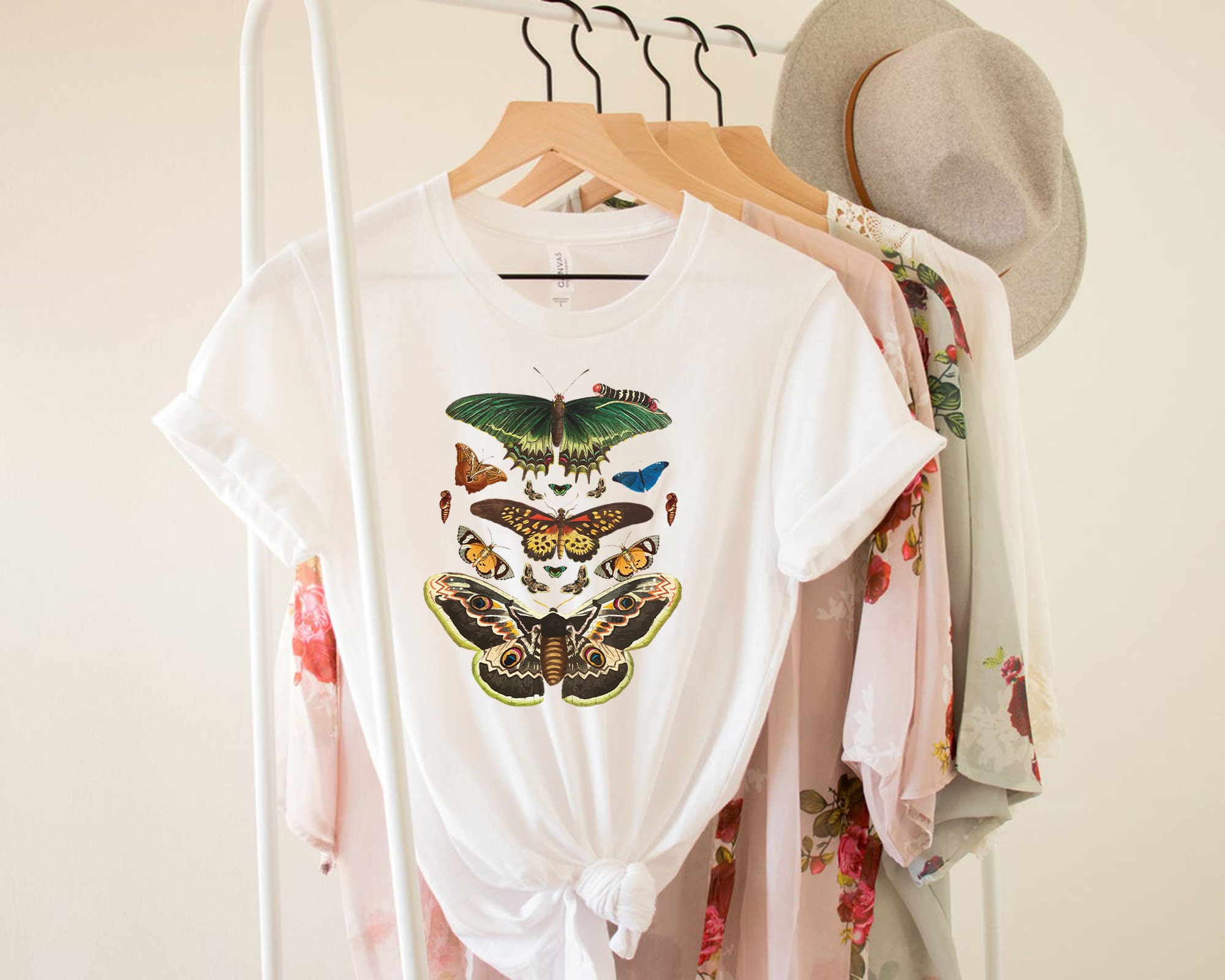 Moth Shirt, Cottagecore Shirt, Bug Shirt, Aesthetic Shirt, I | Inspire ...
