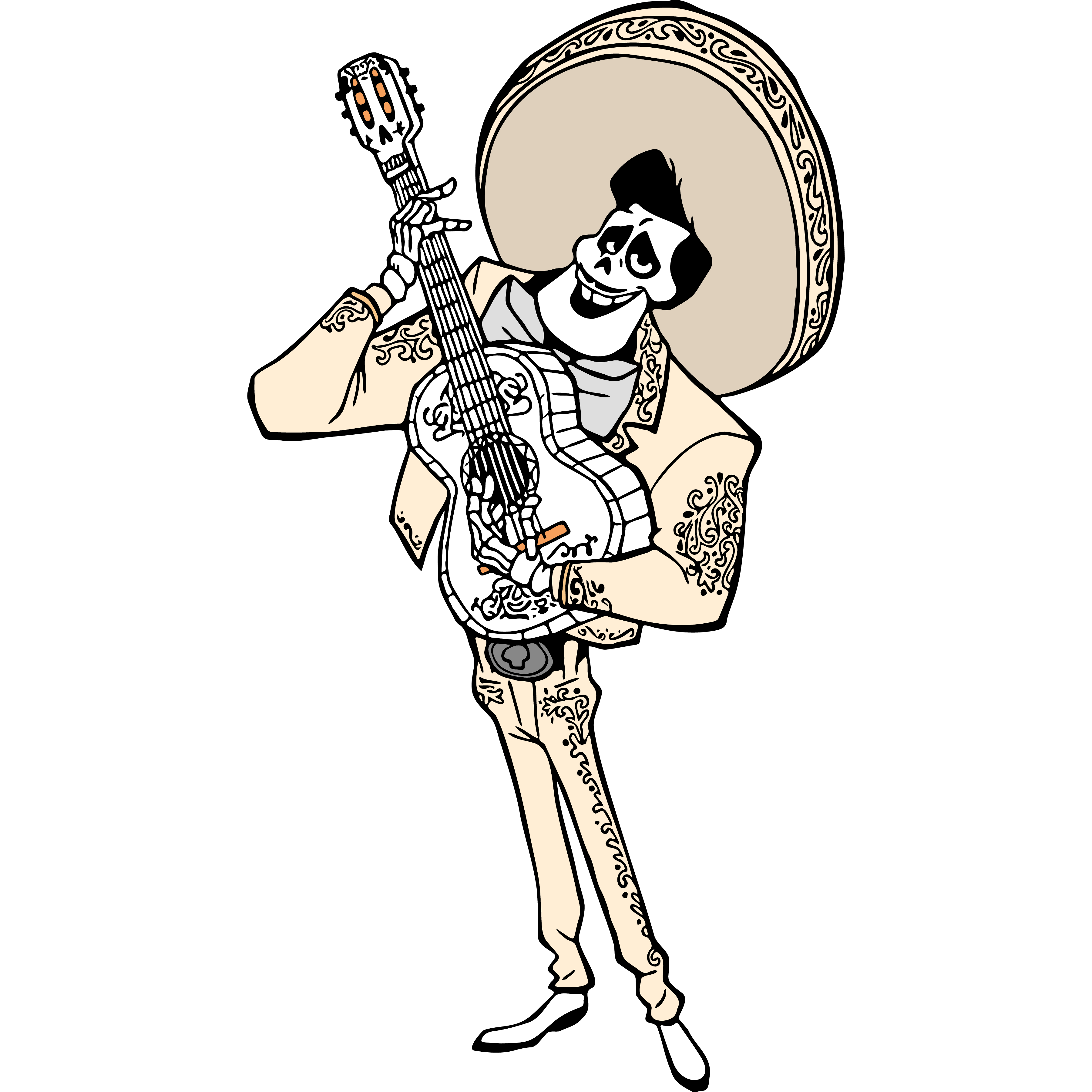 Disney coco guitar, coco clipart, coco cricut, halloween svg ...