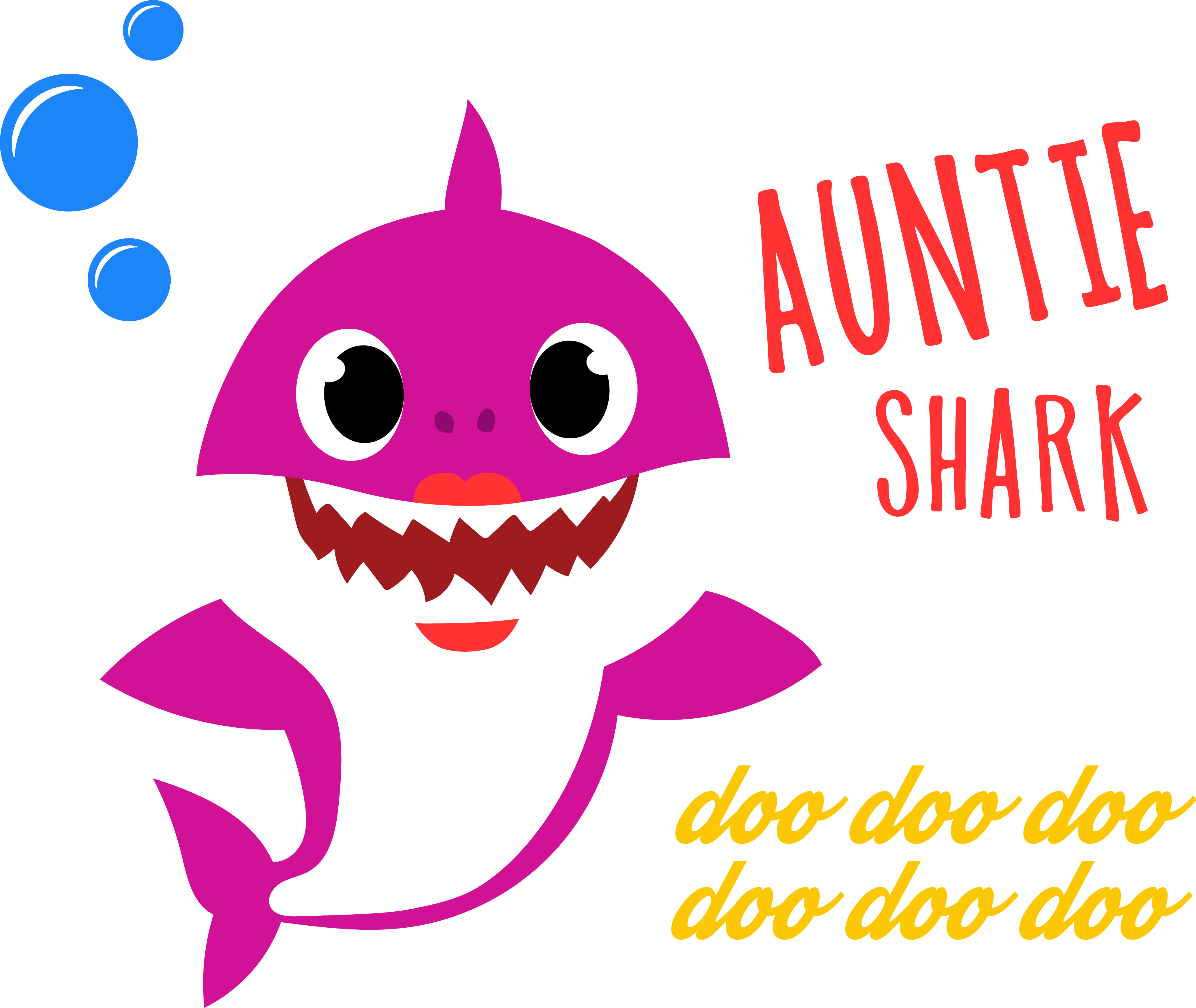 Baby Shark Auntie Shark Auntie Shark