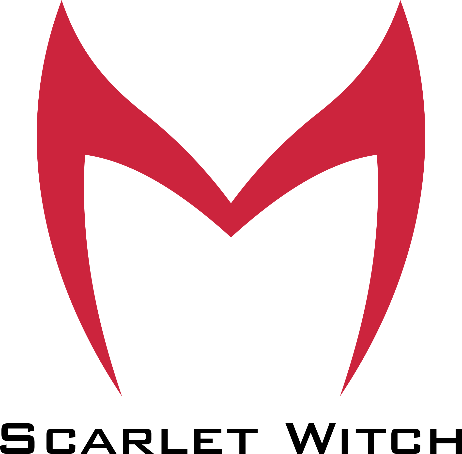 Scarlet Witch logo Svg, Marvel Svg, Marvel Logo Svg, Superhe | Inspire