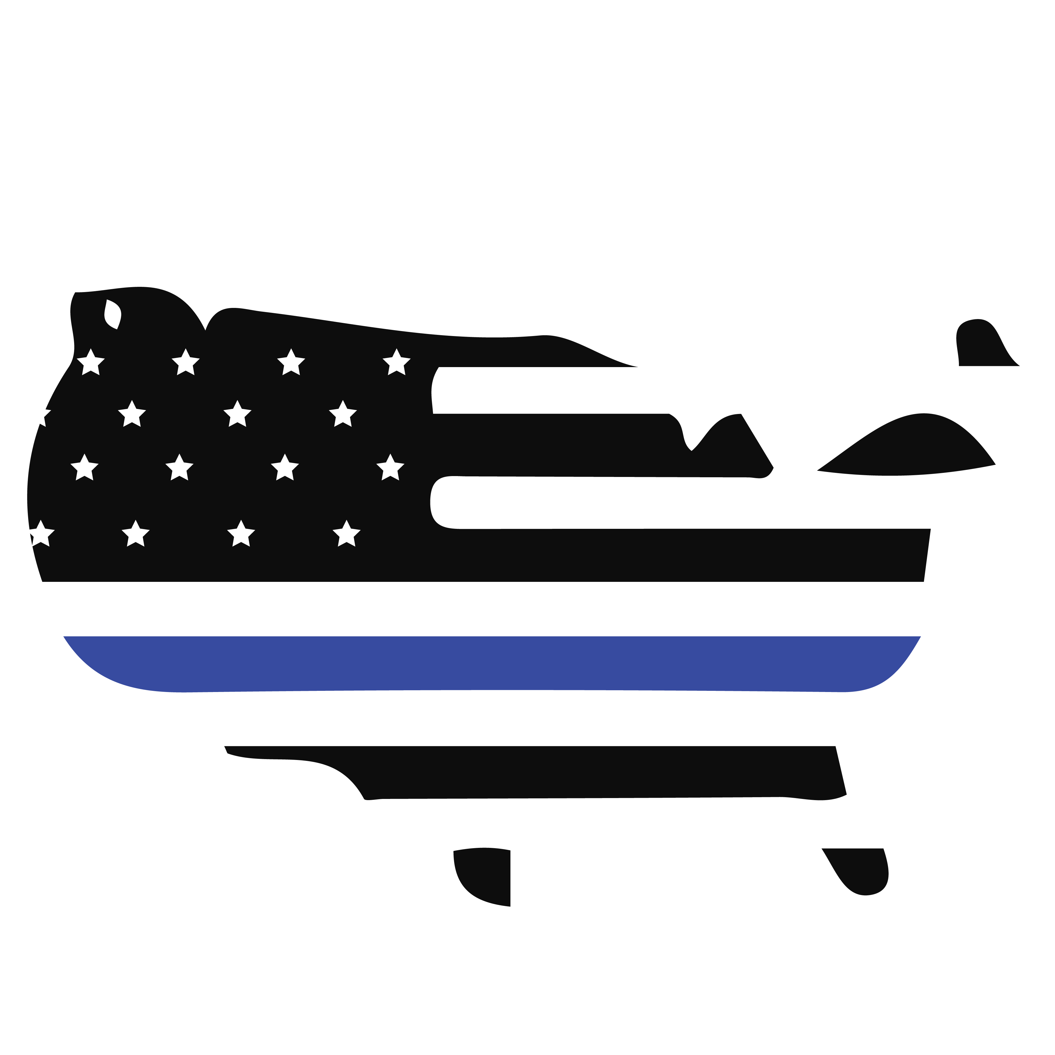 Thin Blue Line Across America Svg, Police Thin Blue Line Svg | Inspire ...