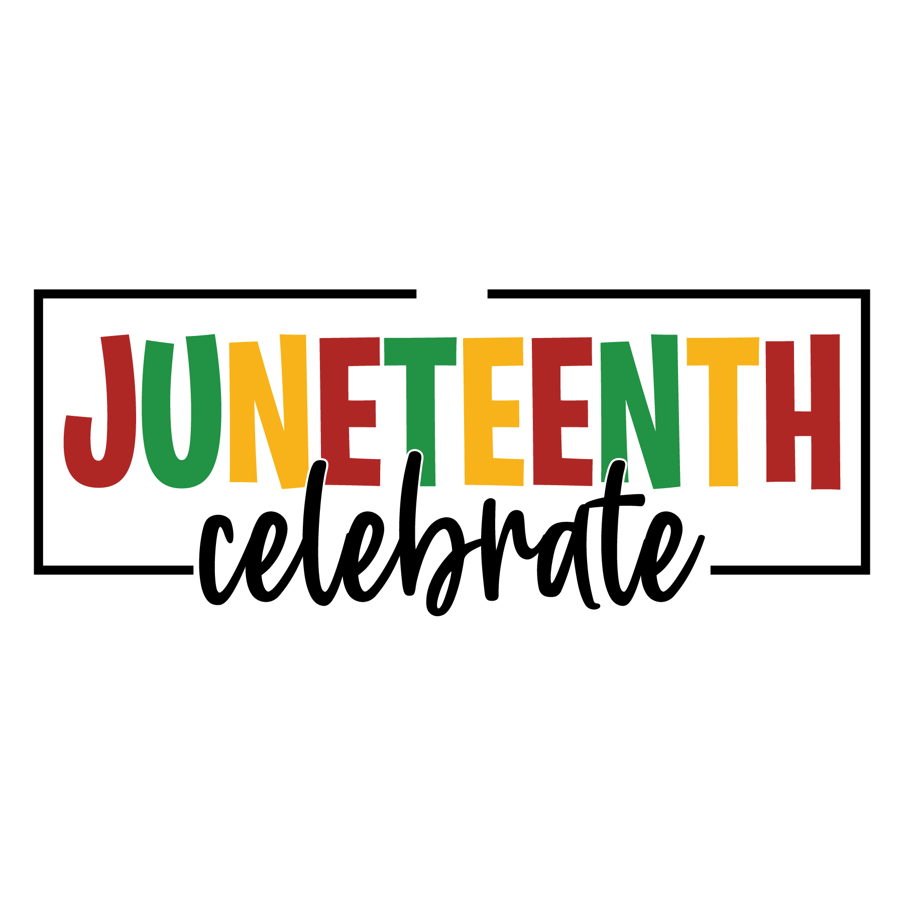 Juneteenth celebrate Svg, Juneteenth logo Svg, Black Girl Sv | Inspire ...