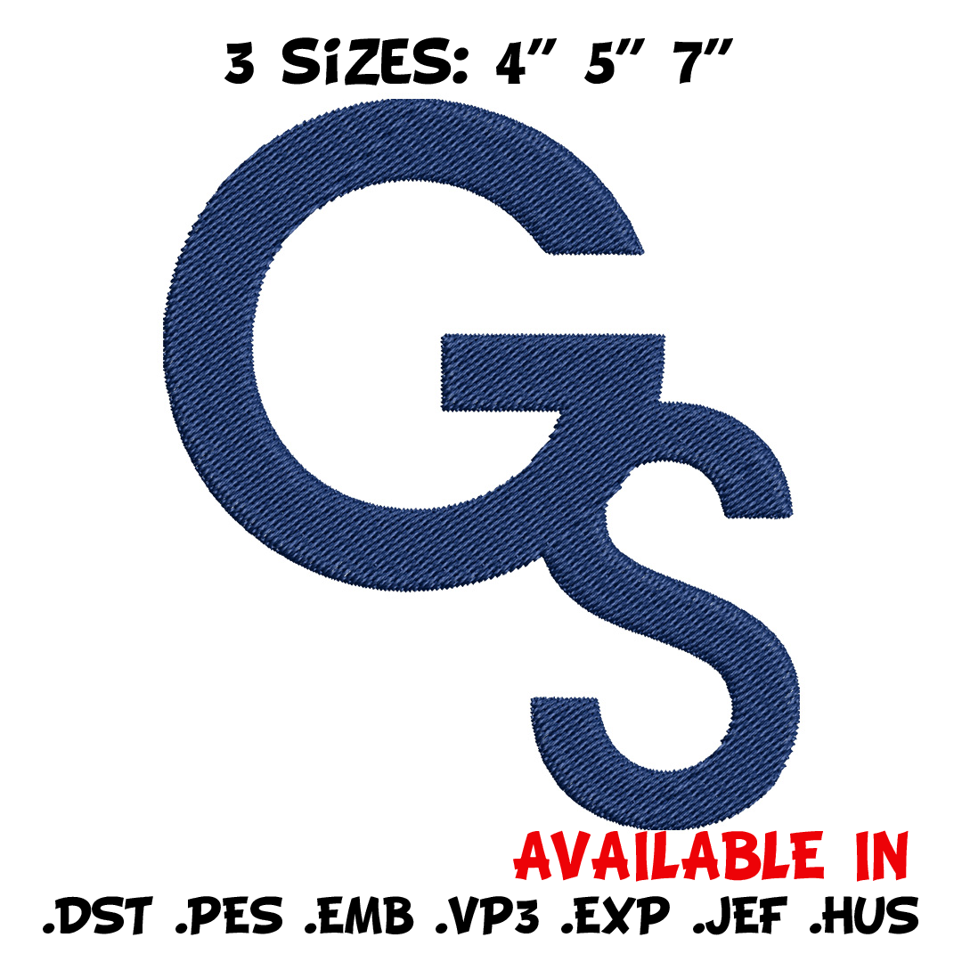 Georgia Southern logo embroidery design,NCAA embroidery, Spo | Inspire ...