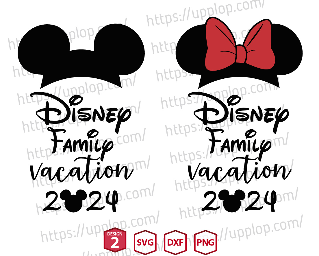 Disney Family Vacation 2024 SVG, Family Vacation Svg, Disney - Inspire ...