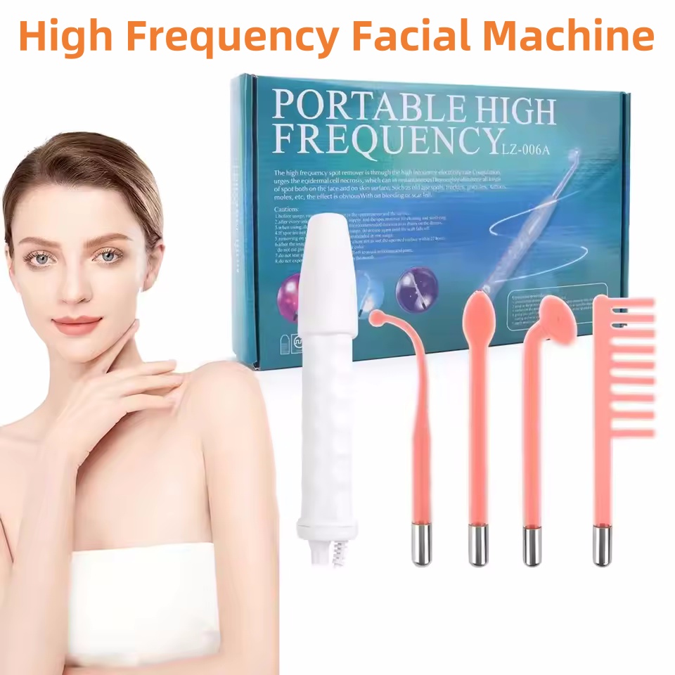 Action Acne Machine 4-in-1 High Frequency Facial Machine - Acne Treatment Wand | Inspire Uplift