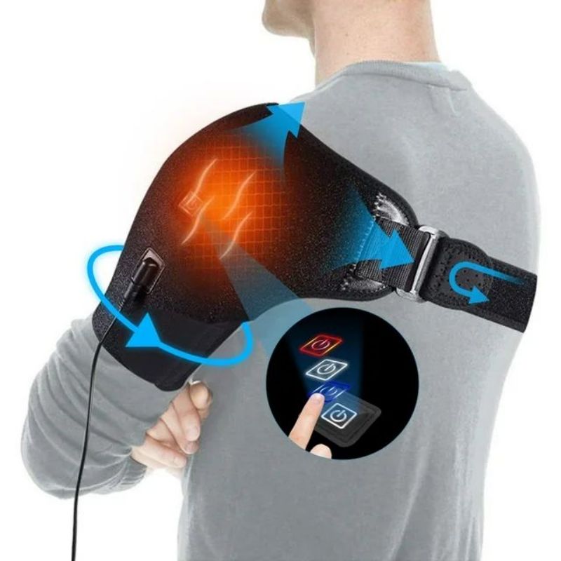 Heating Shoulder Support Belt 3 Temp Levels | Inspire Uplift Heating Shoulder Support Belt 3 Temp Levels | Inspire Uplift