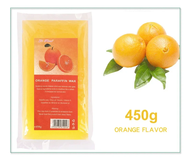 Professional Paraffin Wax Refill, 200g 450g Spa Moisturizing Hand Foot Care Beauty Wax, for Wax Heater Machine, Softens