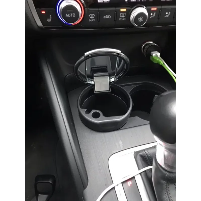 1PC Original Car Ashtray Auto Interior Modification for Audi A3, A4 B8 B9, A6 C5 C6 C7, A7 Q5, A5, A8 Car Ashtray