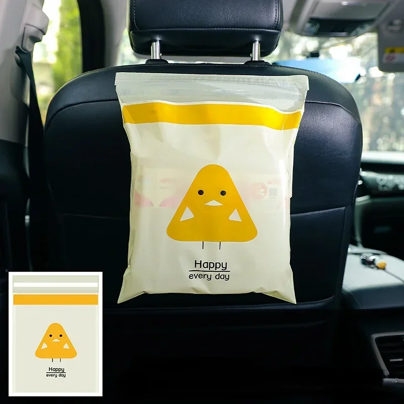 Self Adhesive Car Trash Bag, Disposable Auto Garbage Can for Seat Back, Hanging Trash Storage for Office and Kitchen