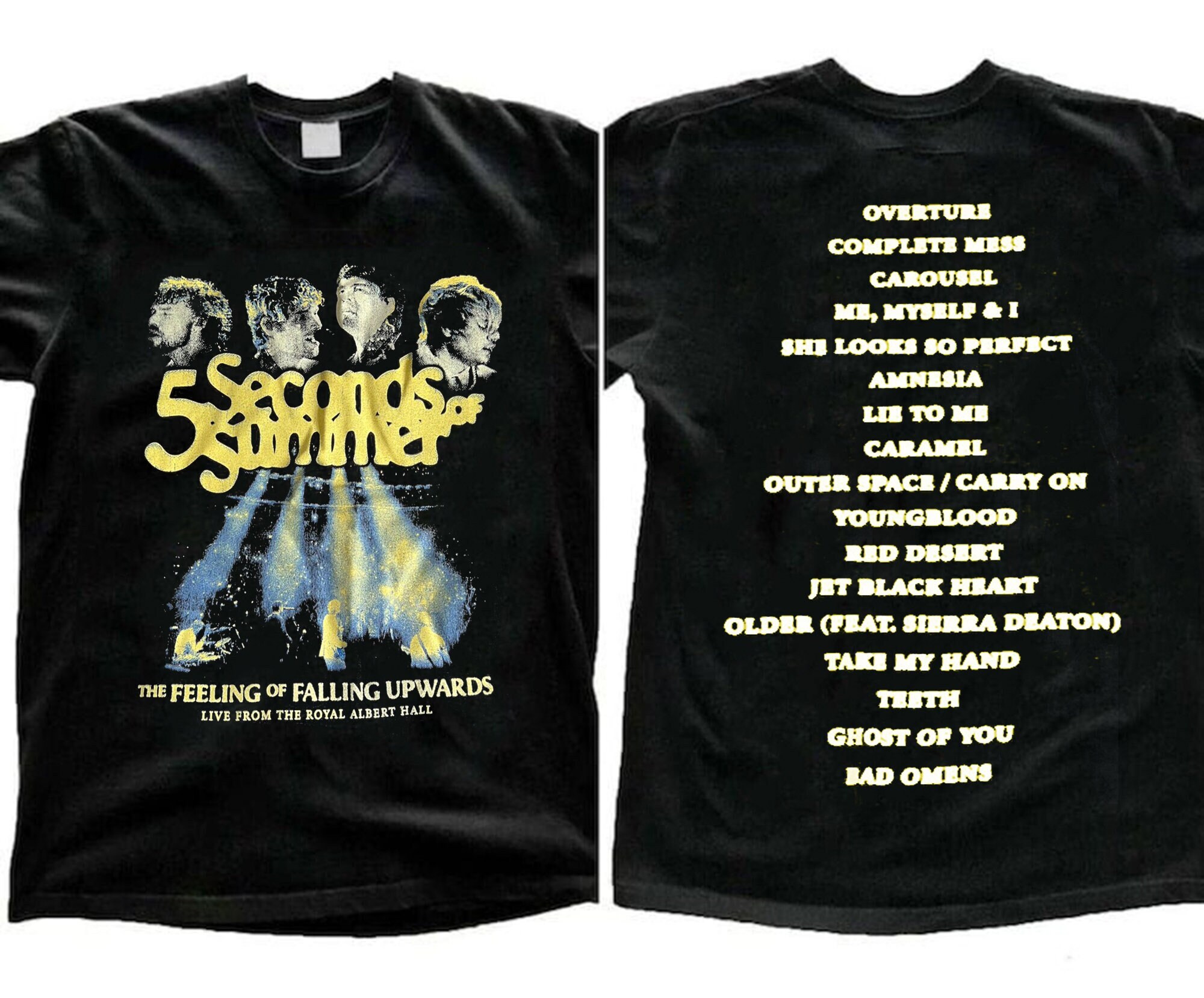 5 Seconds Of Summer Songs Shirt, V1 Y2K Merch Vintage The Sh | Inspire ...