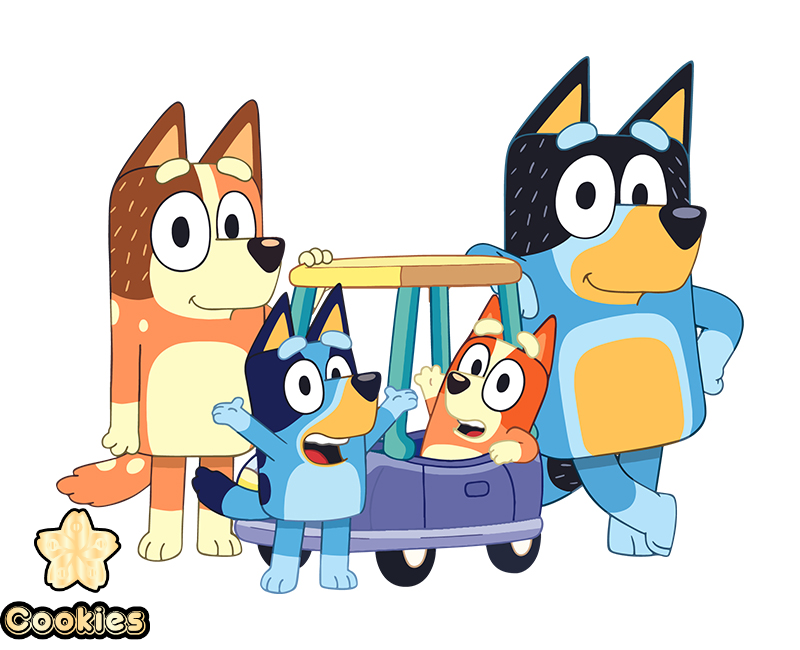 Bluey, Bluey Svg, Bluey Dog, Bluey Characters, Bluey Heeler, Inspire