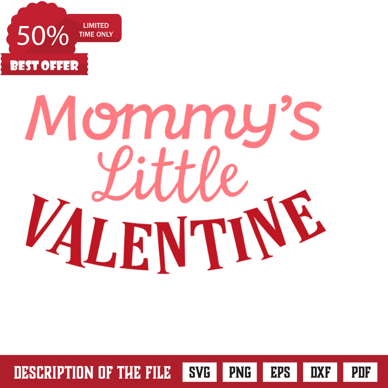 Mommys Little Valentine, Baby Free Svg File, Valentine Svg | Inspire Uplift
