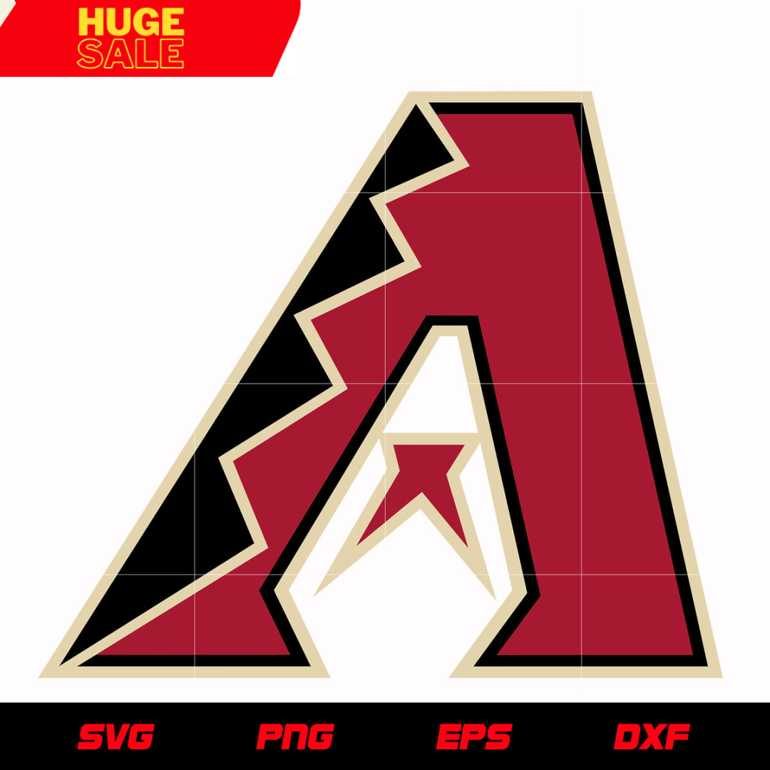 Arizona Diamondbacks Primary Logo svg, mlb svg, eps, dxf, pn | Inspire ...