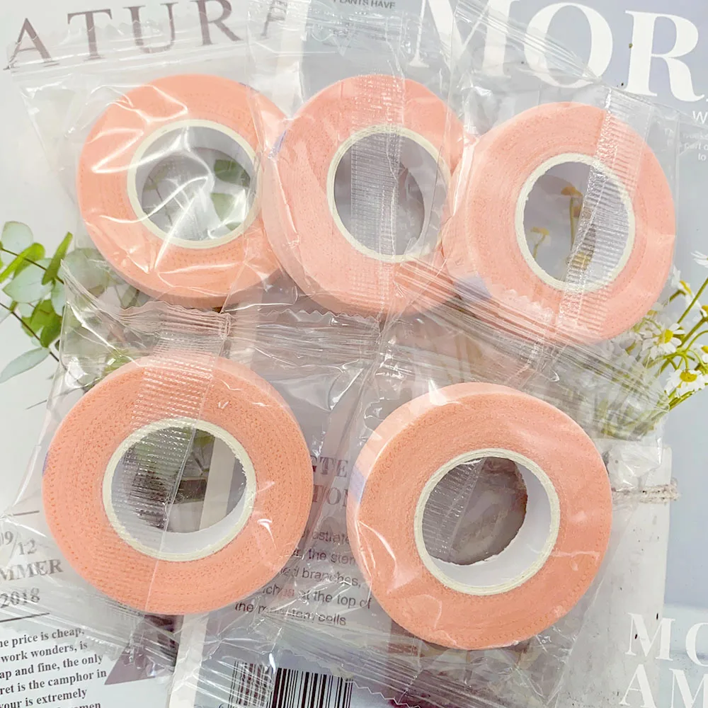 Professional Eyelash Extension Tape, Breathable Medical Paper Lashes White Tape, False Eyelash Patch.