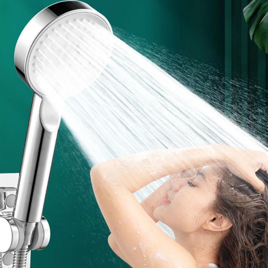 High Pressure Shower Head 5 Modes Adjustable with Hose | Inspire Uplift