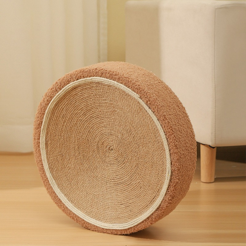 Cat Scratching Bed, Two-in-One Scratching Board, Hemp Rope Braid, Plush Pet Bed, Cat Exclusive
