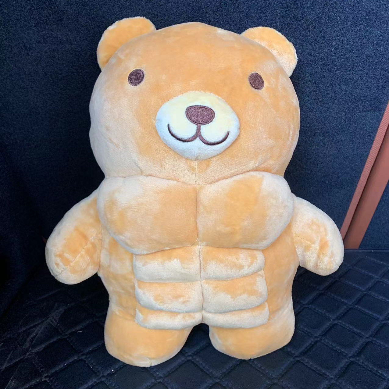 Muscle Body Bear Lion Plush Doll – Cute Muscular Stuffed Animal Toy, Cartoon Pillow for Boys & Girlfriend Gifts