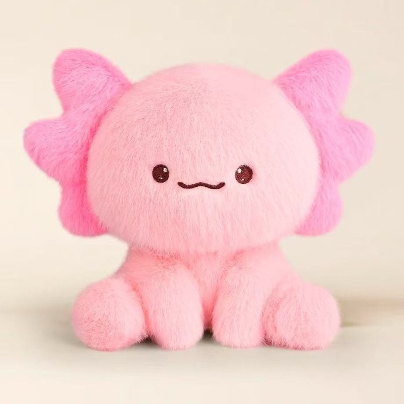 Cute Plush Salamander Toy Soft Stuffed Animal Doll for Birth Gifts & Home Decor