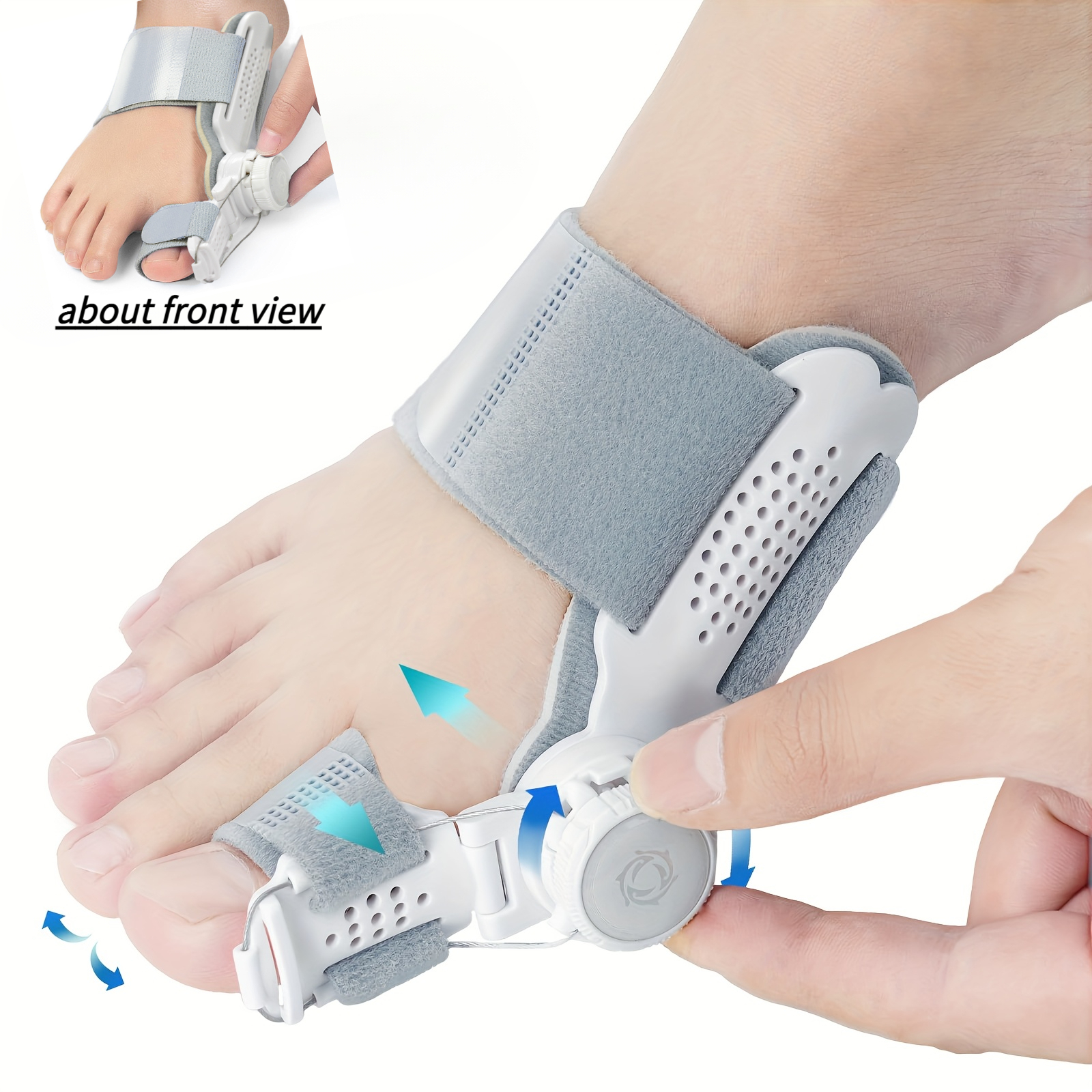 Adjustable Toe Corrector for Overlapping Toes Pain Relief | Inspire Uplift