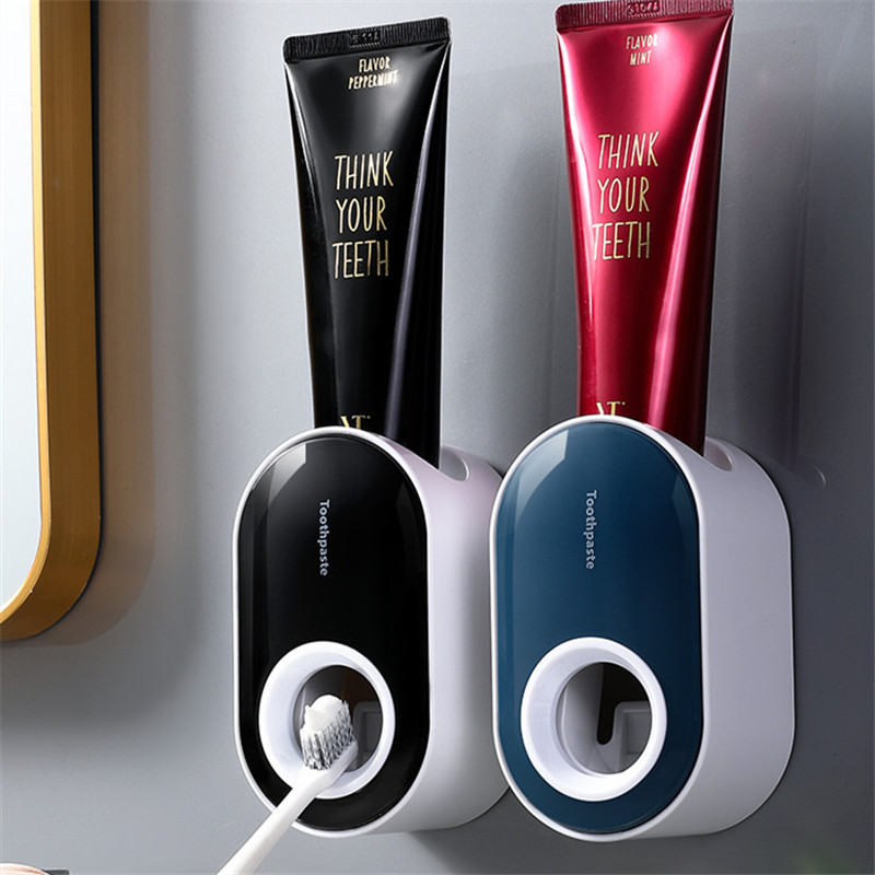 Wall Mount Automatic Toothpaste Dispenser & Holder Set | Inspire Uplift