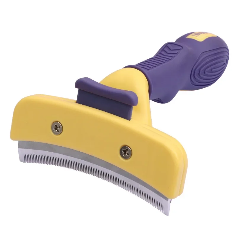 Pet Grooming Combs Dog Hair Remover & Cat Furminator Detachable Trimmer Attachment