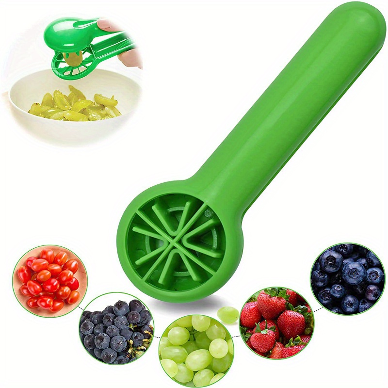 SafeSlice Pro Manual Fruit Slicer and Grape Cutter for Kids and Easy Baby Food Prep