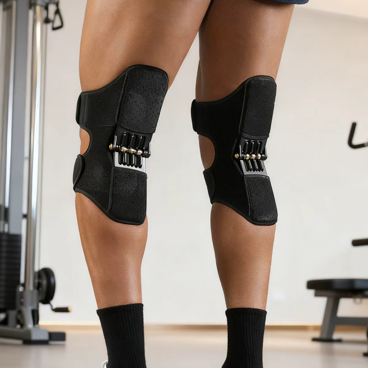 Spring Knee Support Adjustable Knee Brace Triple-Spring Support | Inspire Uplift