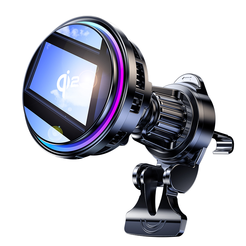 Magnetic Wireless Car Charger Stand Fast Charging Ice Cooling Technology for Quick Phone Charging