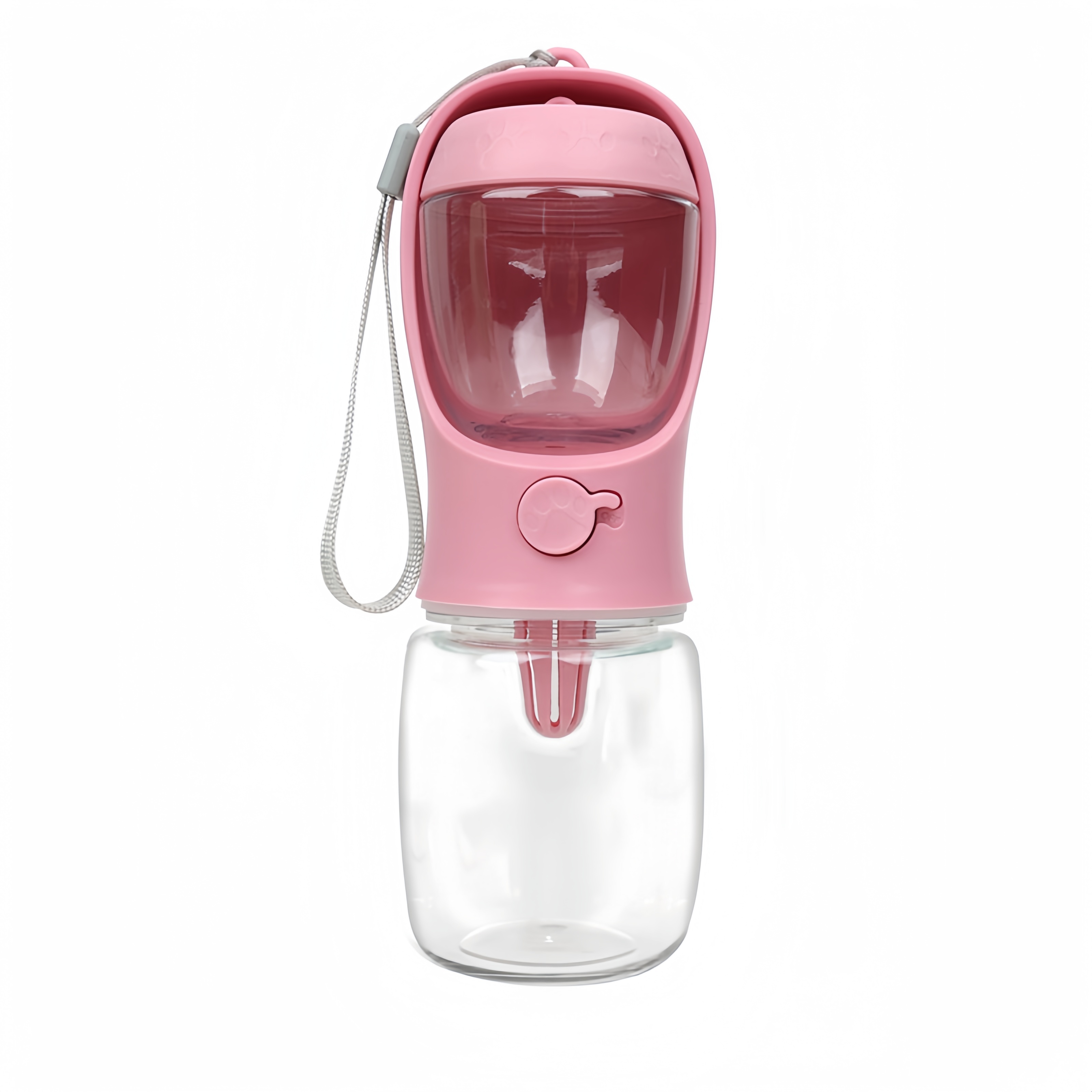 Portable Dog & Cat Water Bottle with Storage for Pets Travel Feeder & Bowl