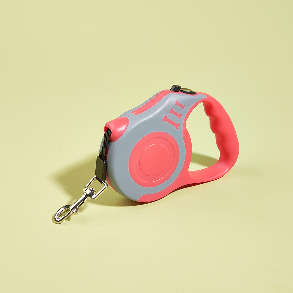 Automatic Retractable Dog Leash for Small Dogs & Cats Durable Nylon Traction Rope for Hiking, Walking, and Outdoor.
