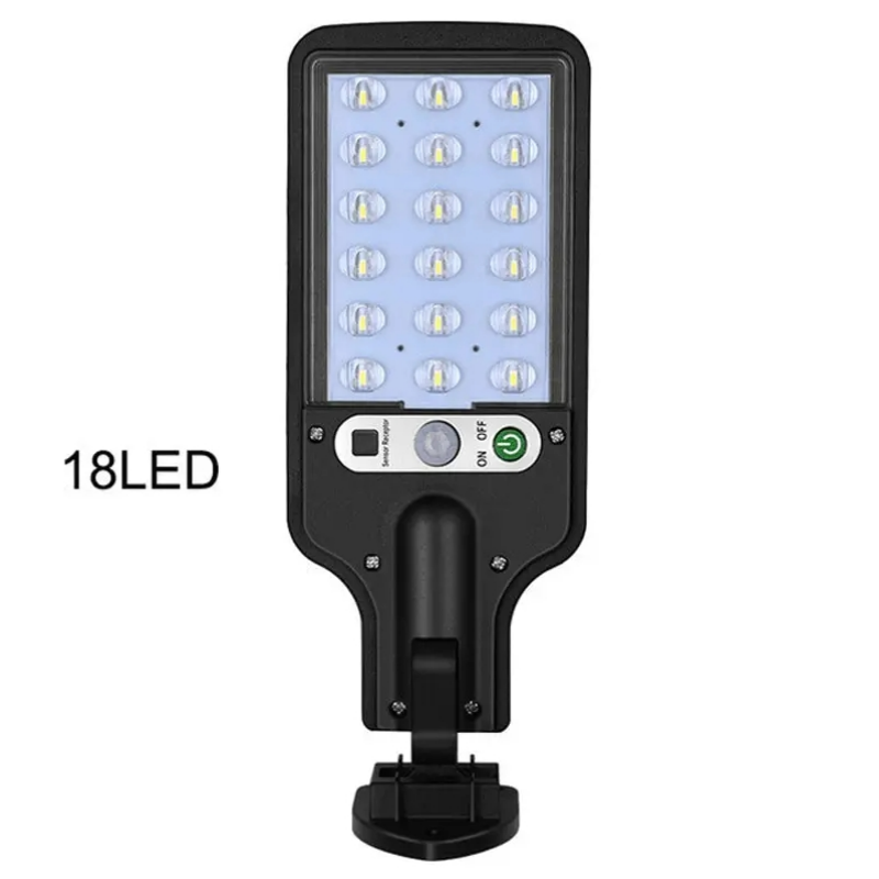 Solar Motion Sensor Security Wall Light for Outdoor Garden Patio and Pathway