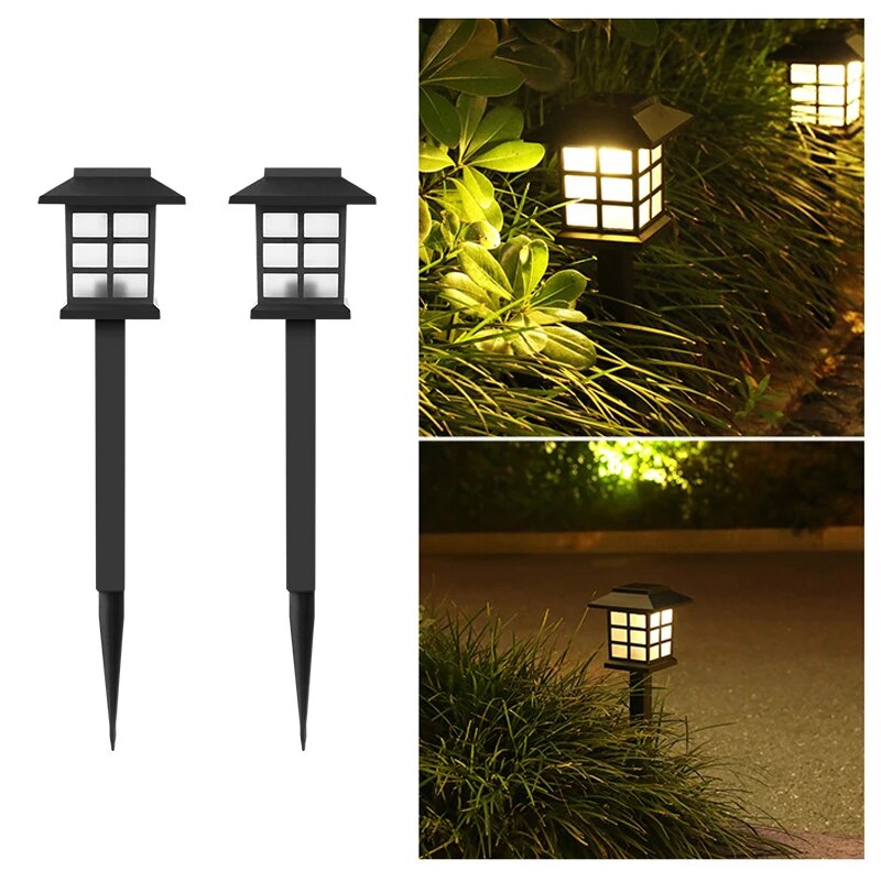 Solar Pathway Lights Waterproof Outdoor Solar Lamp for Garden, Patio, Walkway, and Driveway Lighting