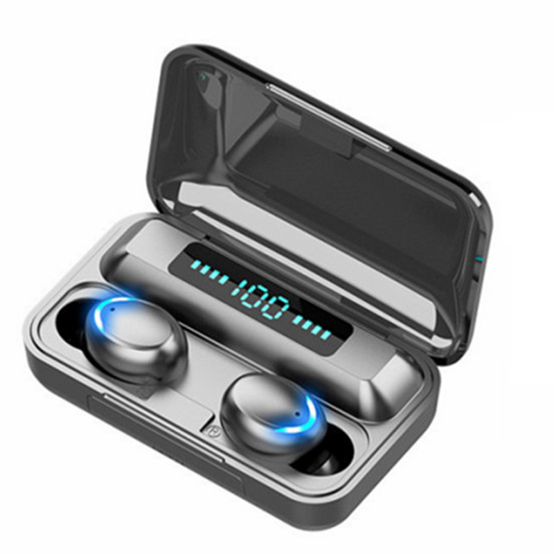 Wireless Bluetooth Earbuds with Mic Hifi Stereo Sports Headphones