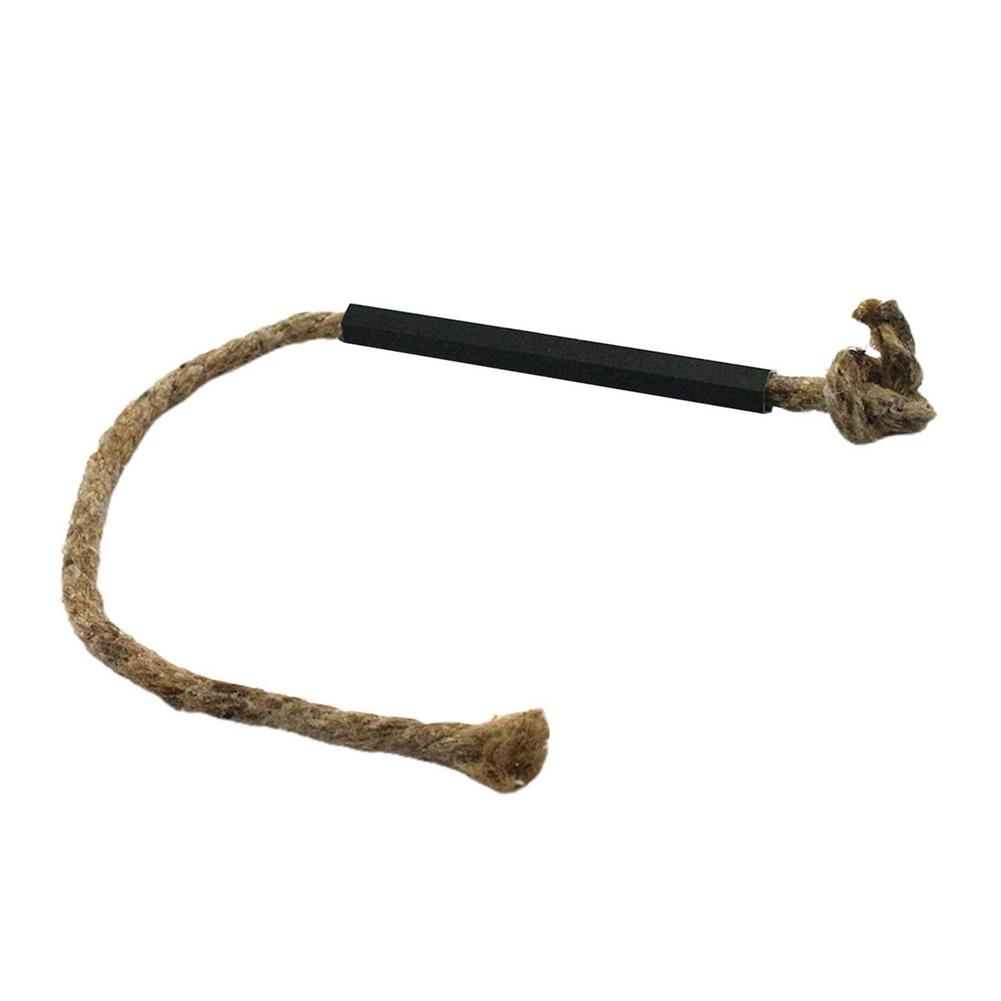 Portable Fire Starter Kit Waterproof Tinder Cord with Aluminum Bellows, Hemp Wick for Outdoor Survival