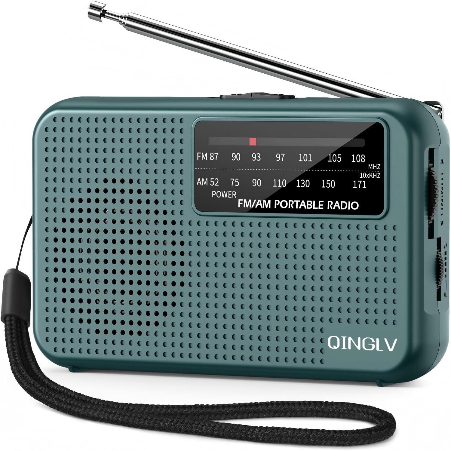 Portable AM FM Pocket Radio Battery Powered | Inspire Uplift