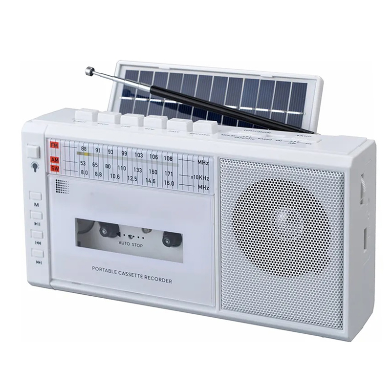 Retro Cassette Player with Bluetooth, AM FM SW Radio and USB Portable Boombox