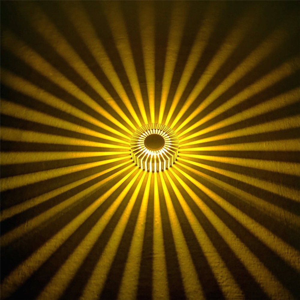 RGB LED Wall Sconce Modern Ceiling Light Color Changing Decorative Wall Lamp for Living Room Hallway Porch