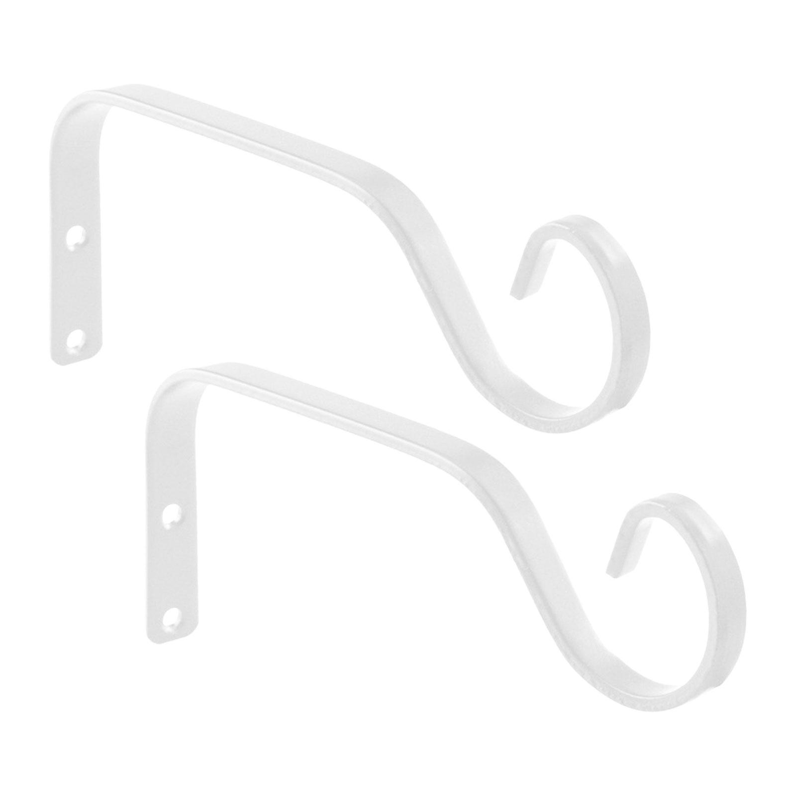 Metal Plant Hanger Brackets Wall Mounted Hooks for Flower Pots and Hanging Baskets