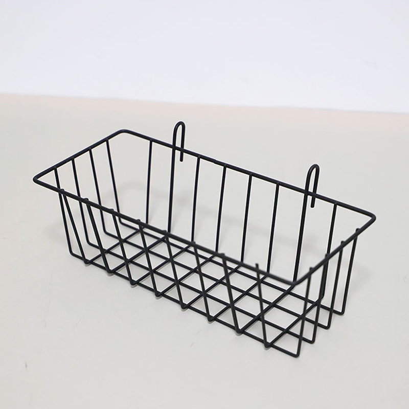 Metal Wall Hanging Basket and Wall Mounted Planter for Plants, Storage and Home Decor