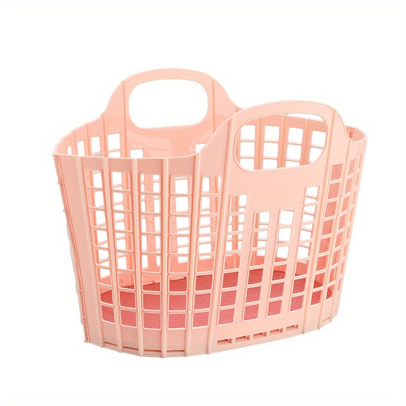 Foldable Shower Caddy Portable Bathroom Organizer for Dorm and Travel Storage