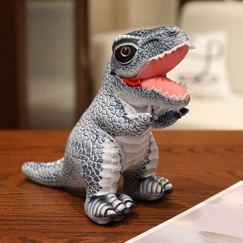 Cute Dinosaur Plush Toy Jungle Safari Decor Gift for Kids