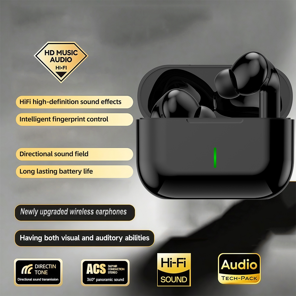 Wireless Bluetooth Earbuds with Noise Cancelling and Sport Fit