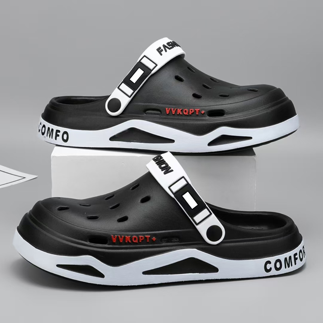 Lightweight EVA Clogs for Men Breathable Summer Sandals for Beach Garden and Casual Wear